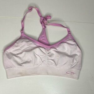 C9 by Champion Light Pink Seamless Mesh Sports Bra